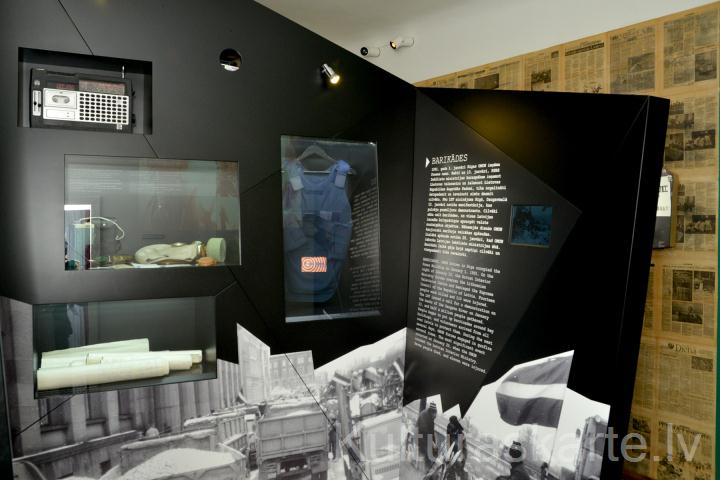 LNVM Tautas frontes muzeja ekspozīcija